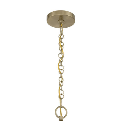 Savoy House Jeanette 4 Lt Chandelier, Noble Brass
