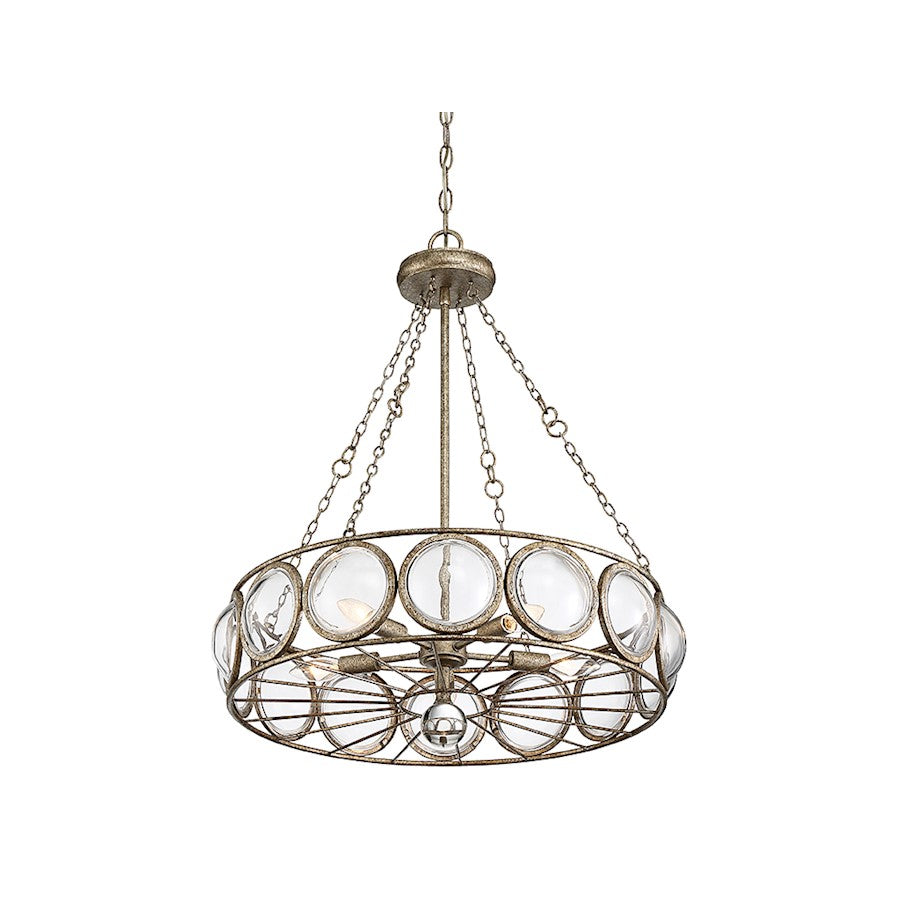 5-Light Chandelier, Brittannia Gold