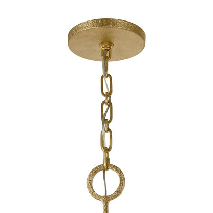 Savoy House Noah 8 Light Chandelier, Gold Armory