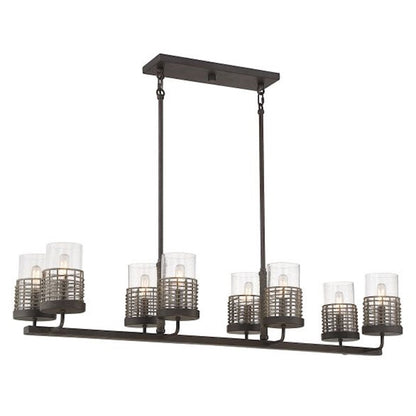 Granada 5-Light Chandelier, Gunsmoke