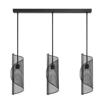 Savoy Essentials Hillbourne 3Lt Linear Chandelier, Matte Black