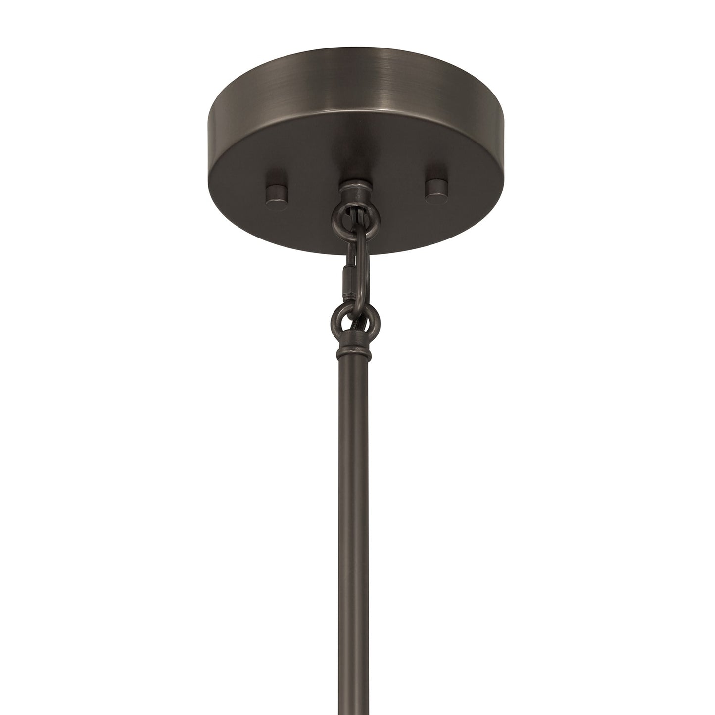 Savoy House Ainslie 30in 5-Light LED Chandelier | Modern Mediterranean Bronze Metal and Strie Glass | Dining Room & Living Room | 30 in | Model 1-9305-5-15
