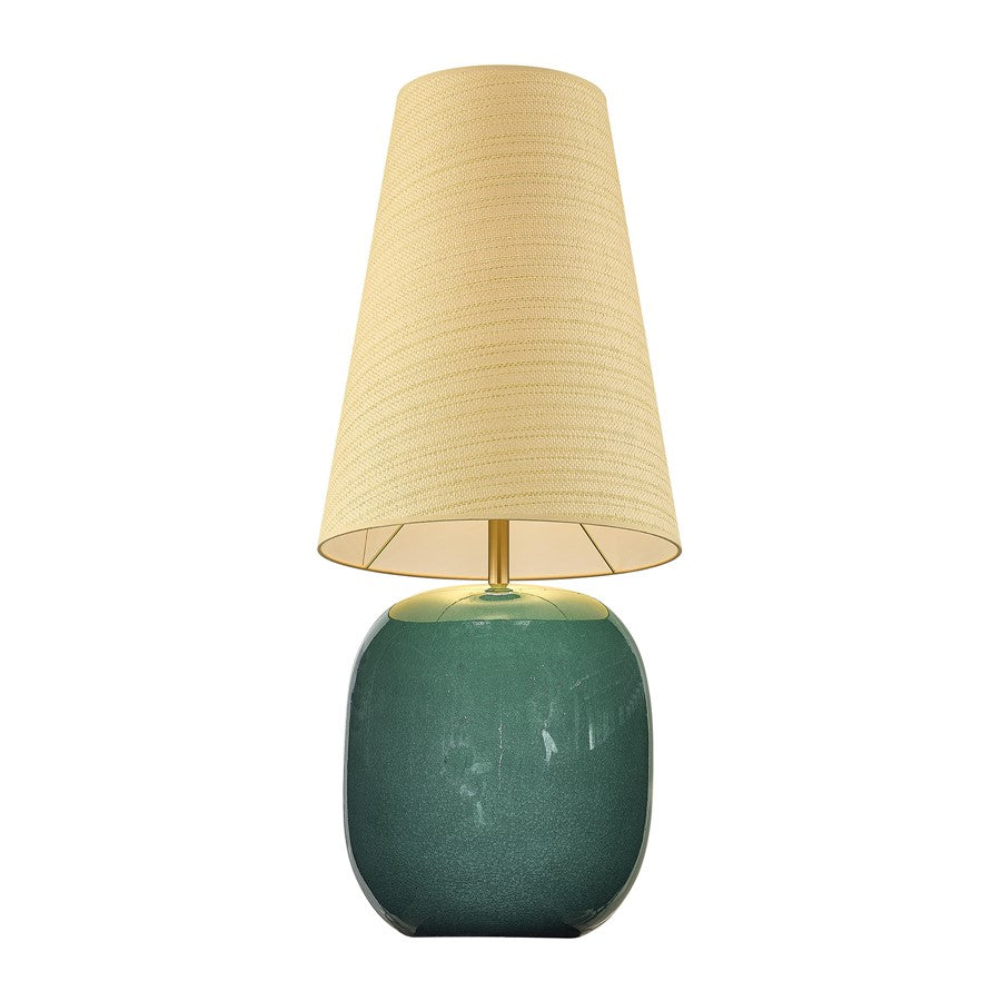 Savoy House Aurora 1 Lt Table Lamp, Parchment/Beige
