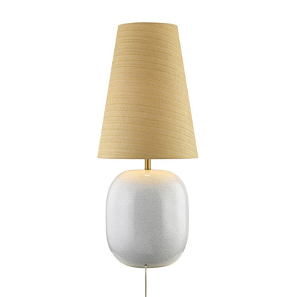 Savoy House Aurora 1 Lt Table Lamp, White/Beige