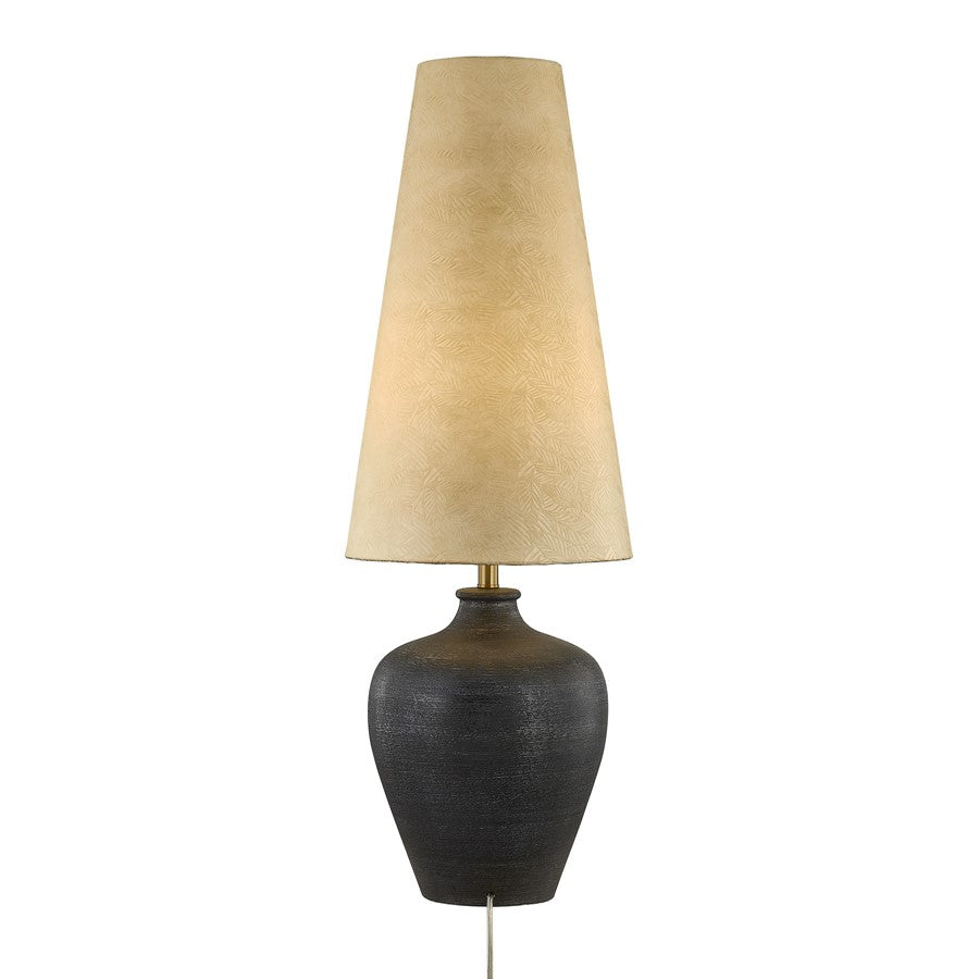 Savoy House Rory 1 Lt Table Lamp, Textured Beige