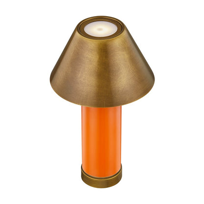 Savoy House Coco & Dash Molly Lt Table Lamp, Exuberance Orange