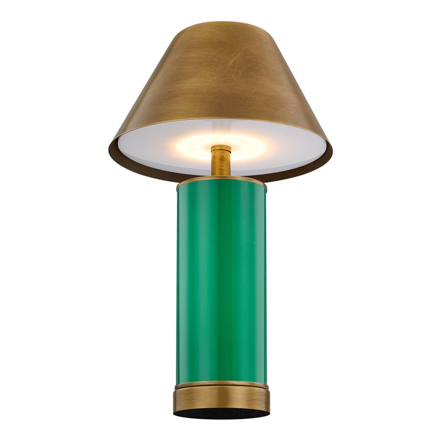 Savoy House Coco & Dash Molly Lt Table Lamp, Jolly Green