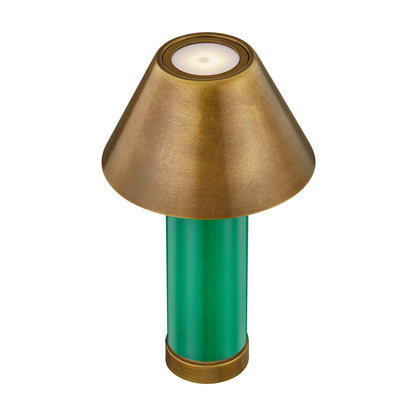 Savoy House Coco & Dash Molly Lt Table Lamp, Jolly Green