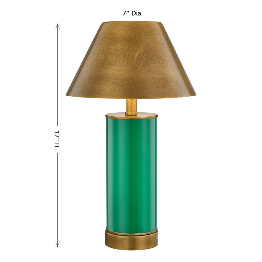 Savoy House Coco & Dash Molly Lt Table Lamp, Jolly Green