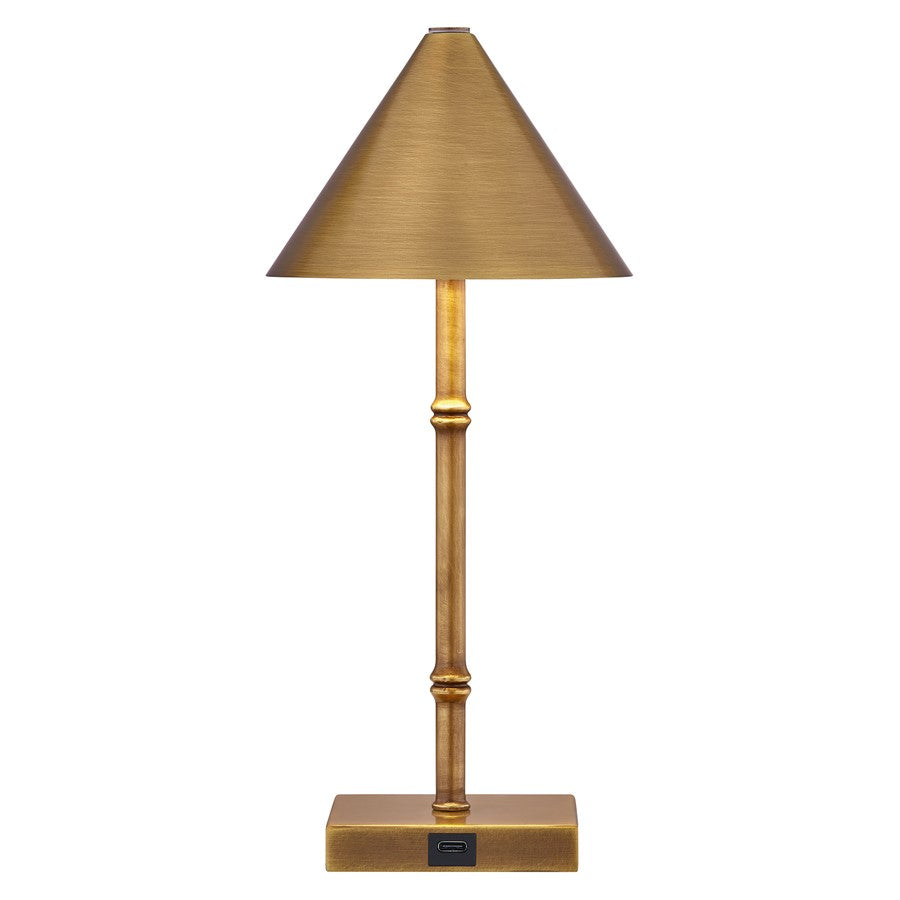 Savoy House Coco & Dash Mae Lt Table Lamp, Brass Bamboo