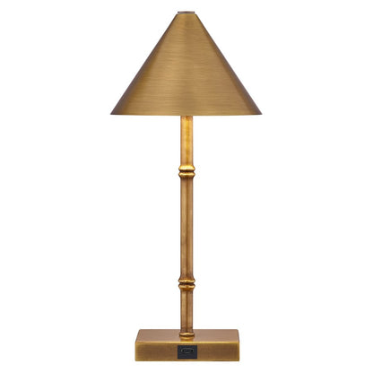 Savoy House Coco & Dash Mae Lt Table Lamp, Brass Bamboo