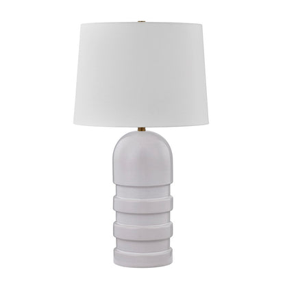 Savoy House Coco & Dash Wehunt 1 Lt Table Lamp, White