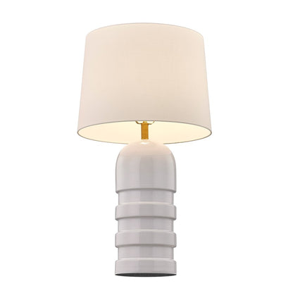 Savoy House Coco & Dash Wehunt 1 Lt Table Lamp, White