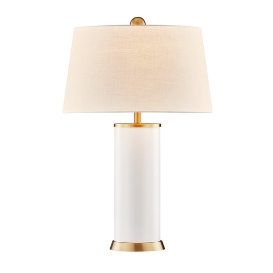 Savoy House Coco & Dash Melissa 1 Lt Table Lamp, Blanc de Blanc