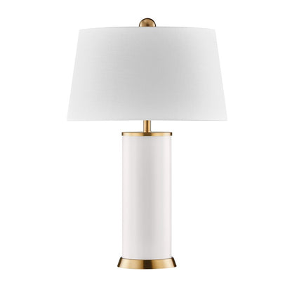 Savoy House Coco & Dash Melissa 1 Lt Table Lamp, Blanc de Blanc