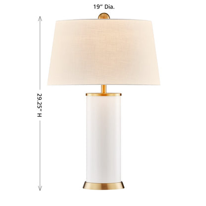 Savoy House Coco & Dash Melissa 1 Lt Table Lamp, Blanc de Blanc