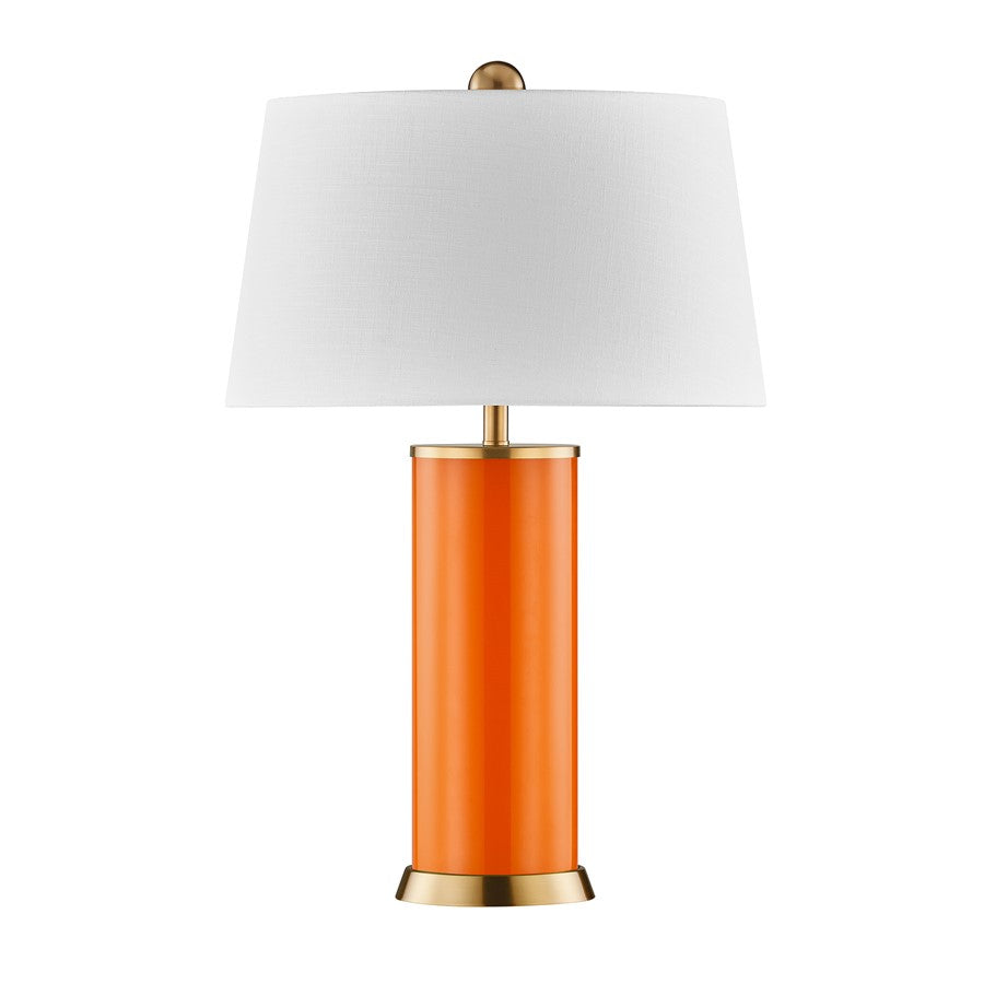Savoy House Coco & Dash Melissa 1 Lt Table Lamp, Exuberance Orange