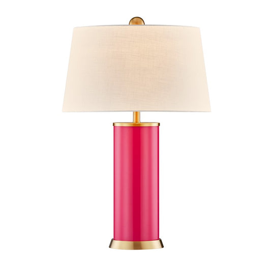 Savoy House Coco & Dash Melissa 1 Lt Table Lamp, Fuchsia Rose