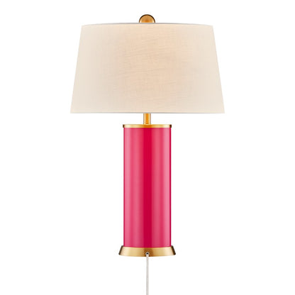 Savoy House Coco & Dash Melissa 1 Lt Table Lamp, Fuchsia Rose