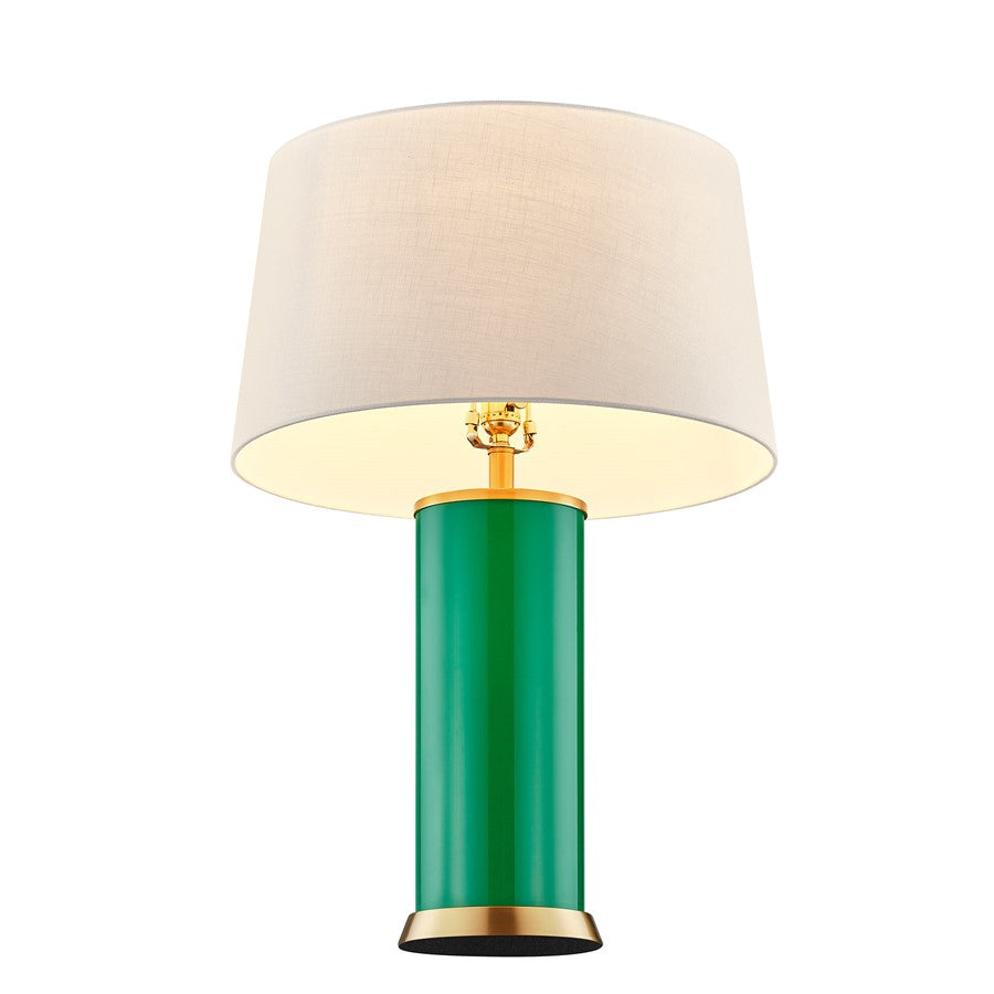 Savoy House Coco & Dash Melissa 1 Lt Table Lamp, Jolly Green