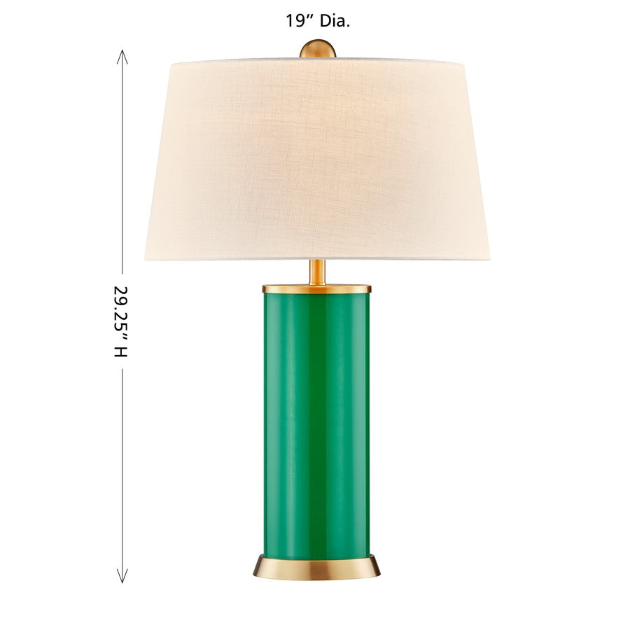 Savoy House Coco & Dash Melissa 1 Lt Table Lamp, Jolly Green