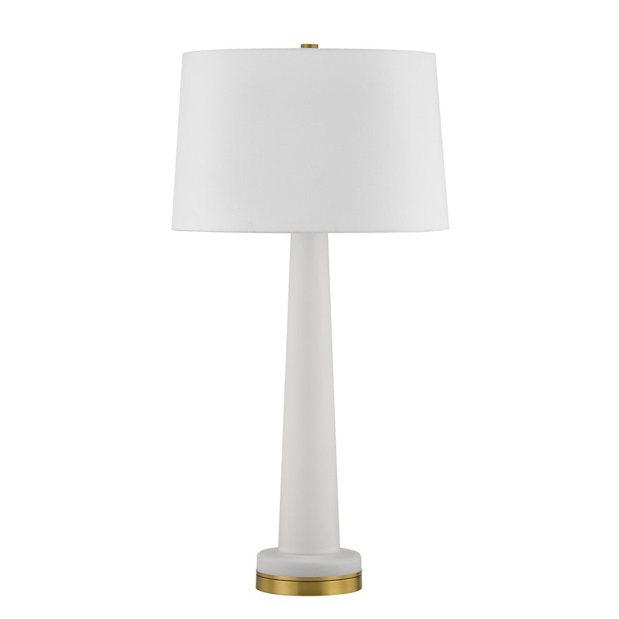 Savoy House Trenton 1 Lt Table Lamp, White