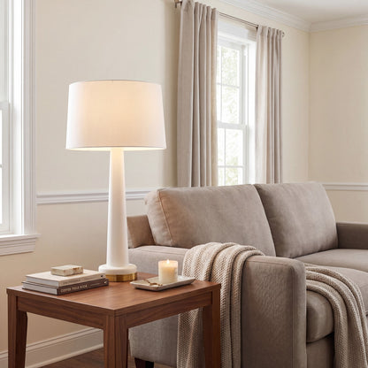 Savoy House Trenton 1 Lt Table Lamp, White