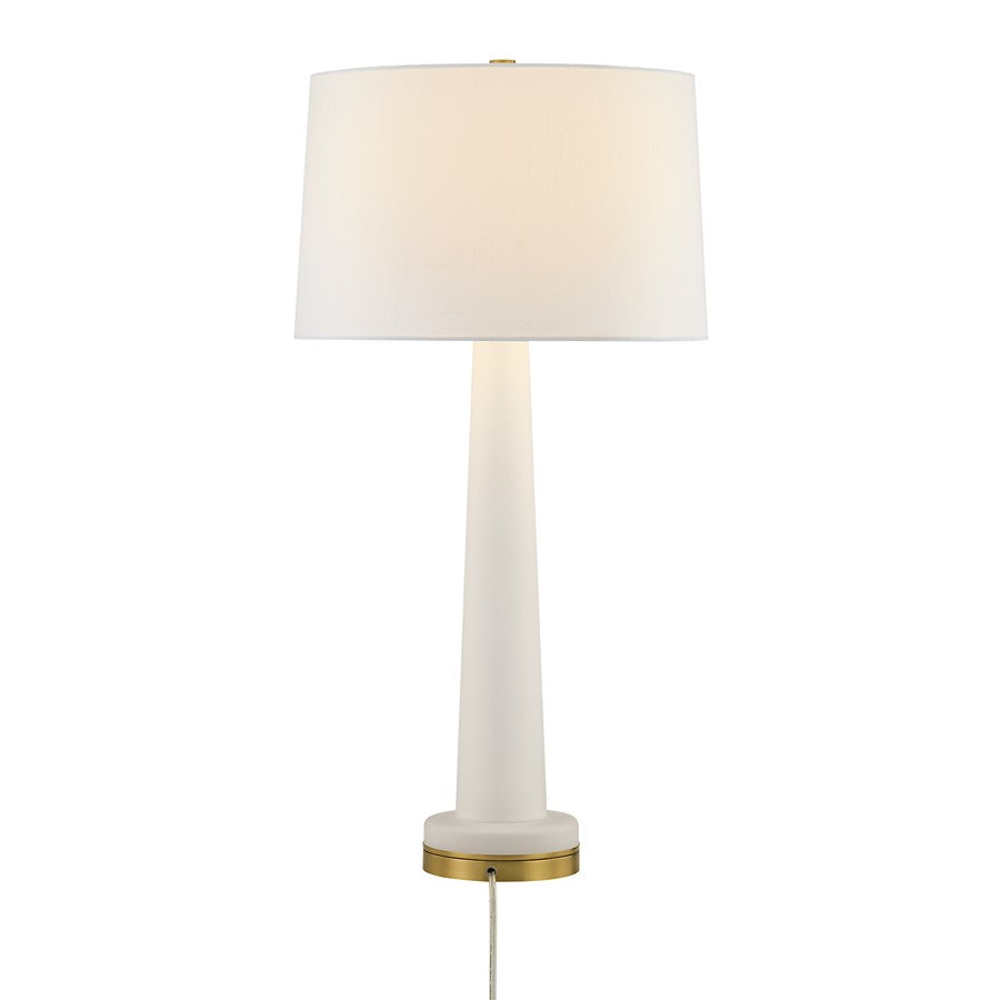 Savoy House Trenton 1 Lt Table Lamp, White