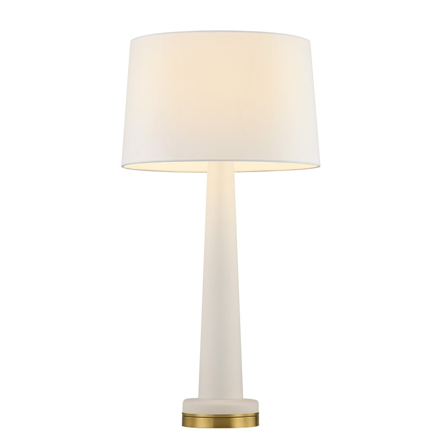 Savoy House Trenton 1 Lt Table Lamp, White