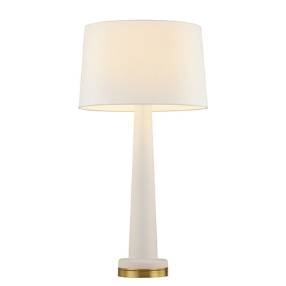 Savoy House Trenton 1 Lt Table Lamp, White