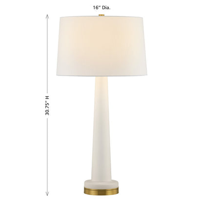 Savoy House Trenton 1 Lt Table Lamp, White