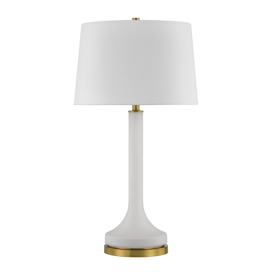 Savoy House Miramar 1 Lt Table Lamp, White