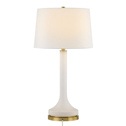 Savoy House Miramar 1 Lt Table Lamp, White
