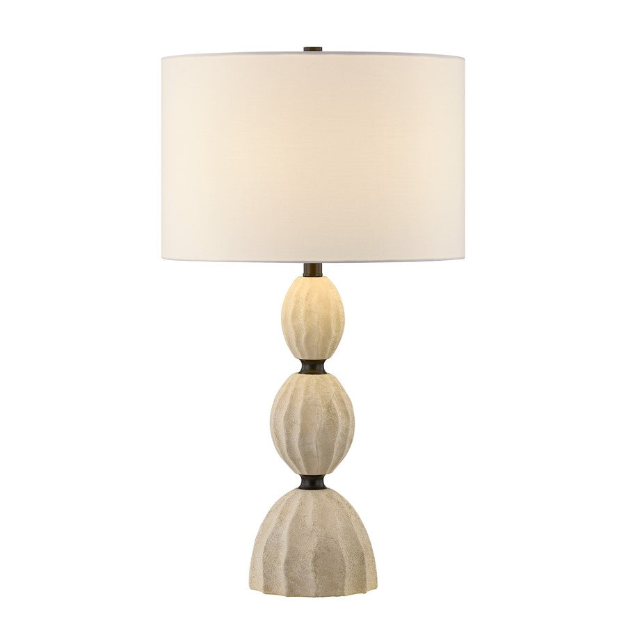 Savoy House Leiden 1 Lt Table Lamp, White