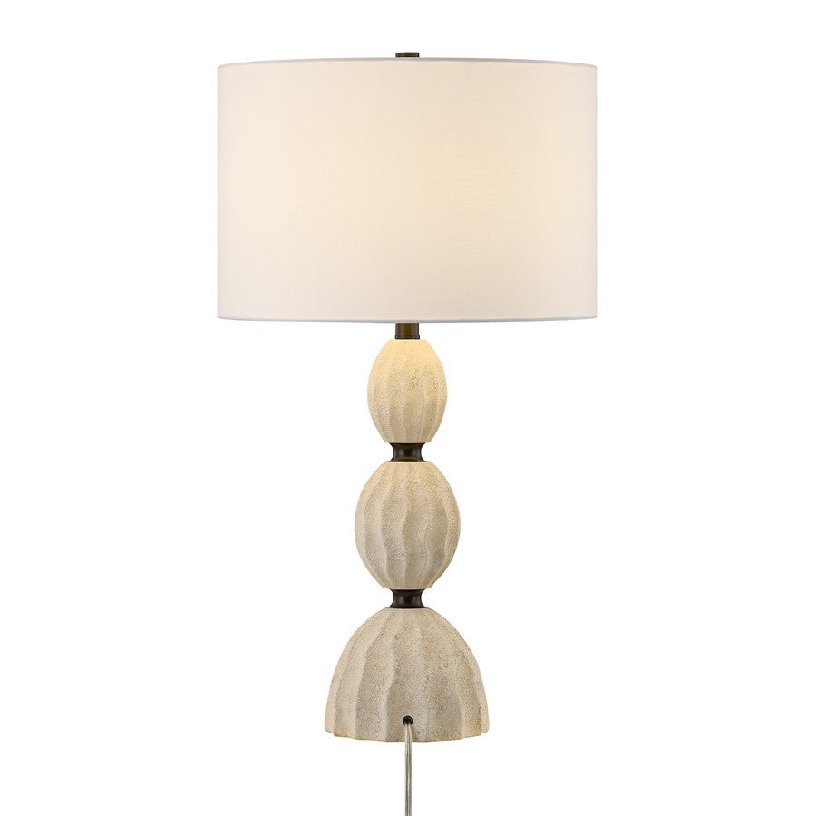 Savoy House Leiden 1 Lt Table Lamp, White