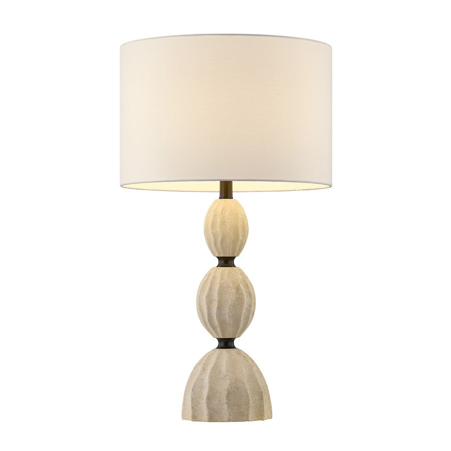Savoy House Leiden 1 Lt Table Lamp, White