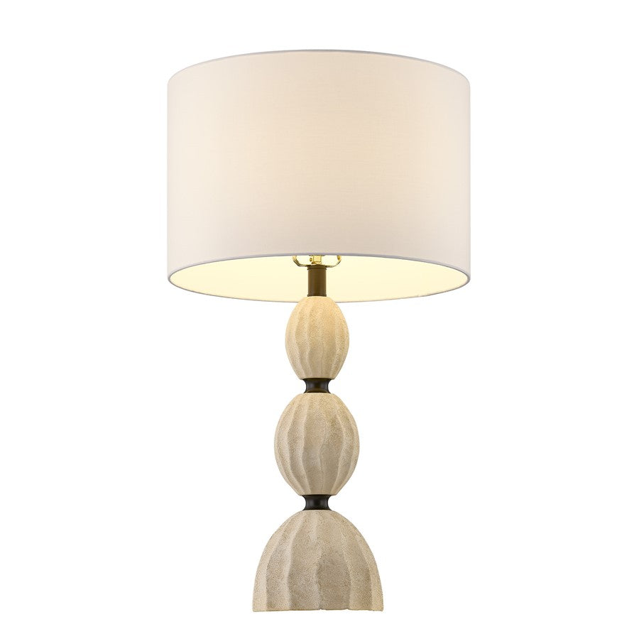 Savoy House Leiden 1 Lt Table Lamp, White