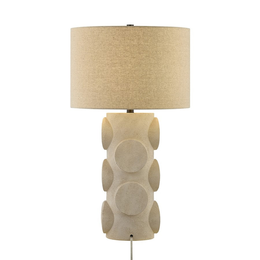 Savoy House Lanett 1 Lt Table Lamp, Beige