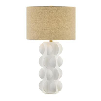 Savoy House Kirkwall 1 Lt Table Lamp, Beige