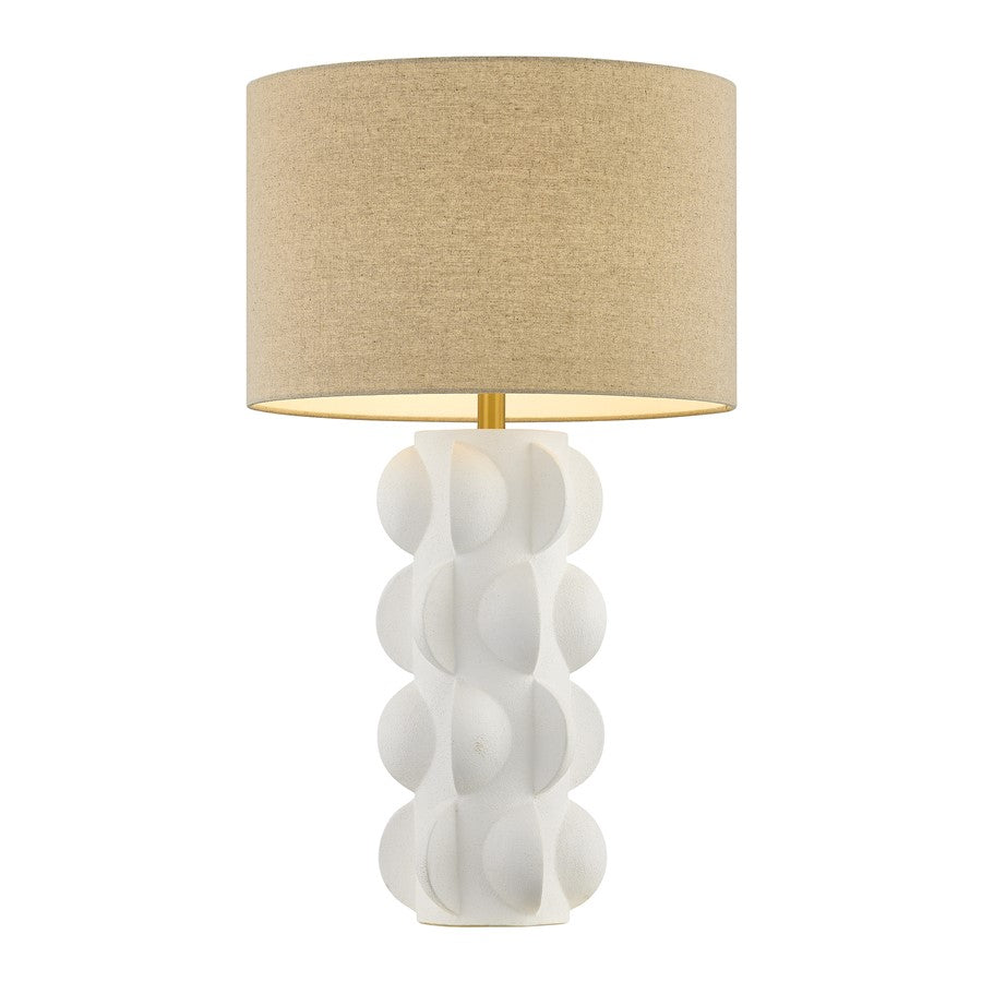 Savoy House Kirkwall 1 Lt Table Lamp, Beige