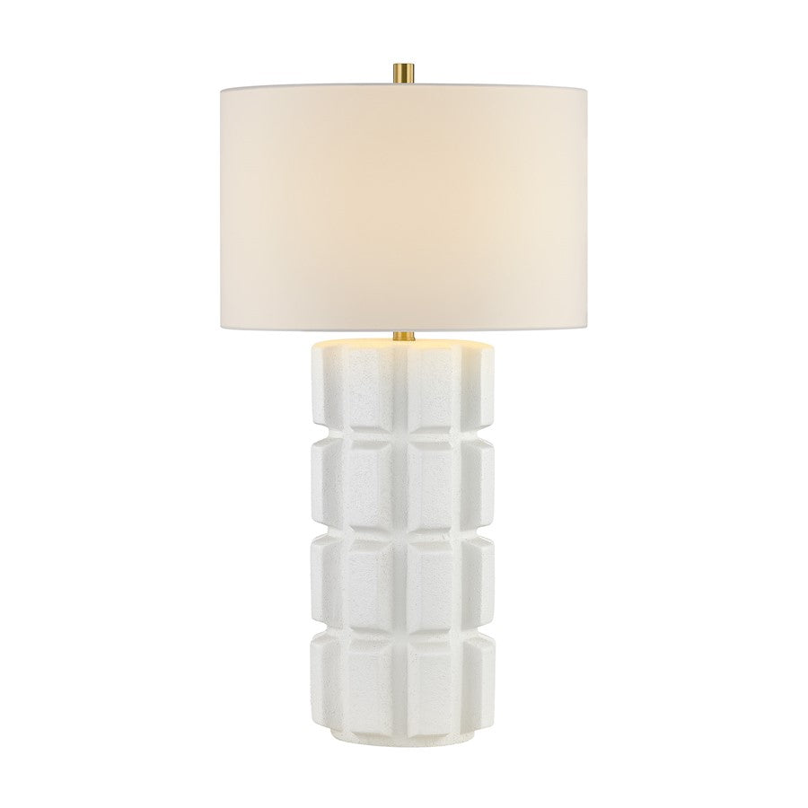 Savoy House Hutchins 1 Lt Table Lamp, White