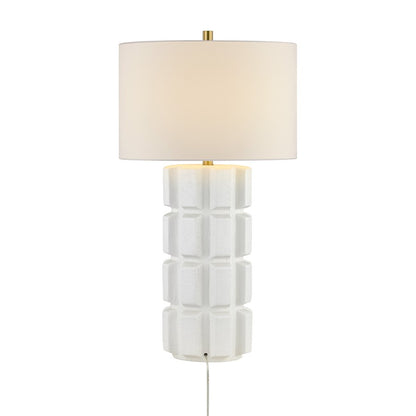 Savoy House Hutchins 1 Lt Table Lamp, White