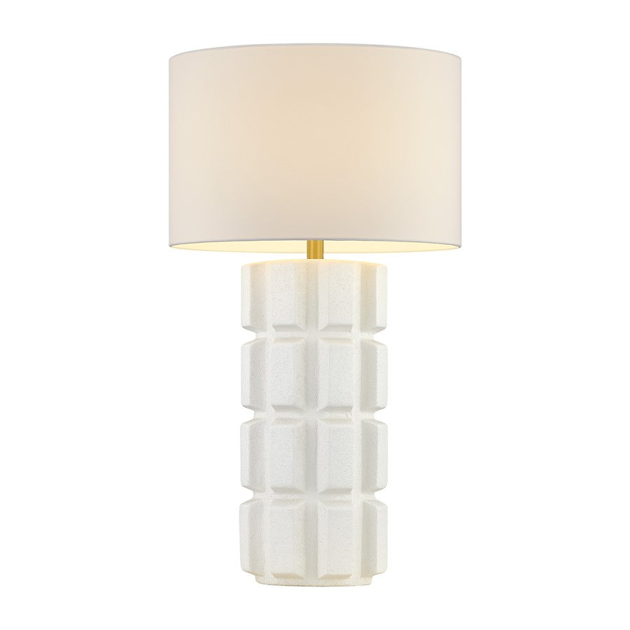 Savoy House Hutchins 1 Lt Table Lamp, White