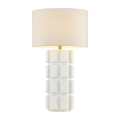Savoy House Hutchins 1 Lt Table Lamp, White