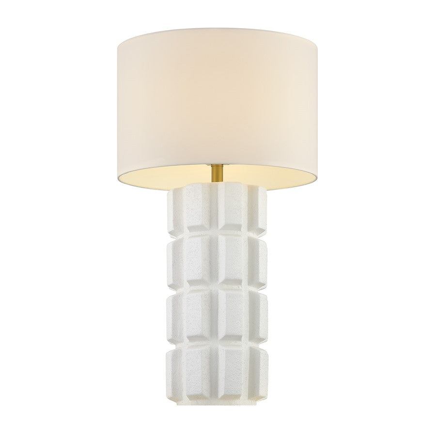 Savoy House Hutchins 1 Lt Table Lamp, White