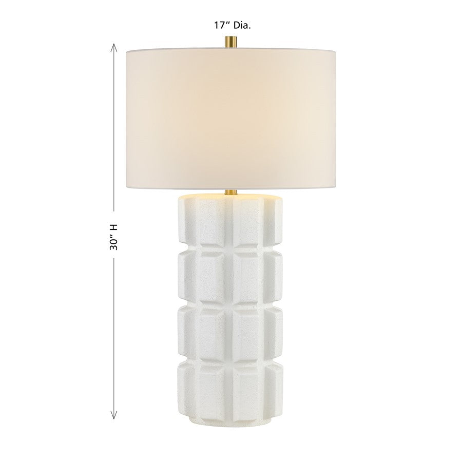 Savoy House Hutchins 1 Lt Table Lamp, White