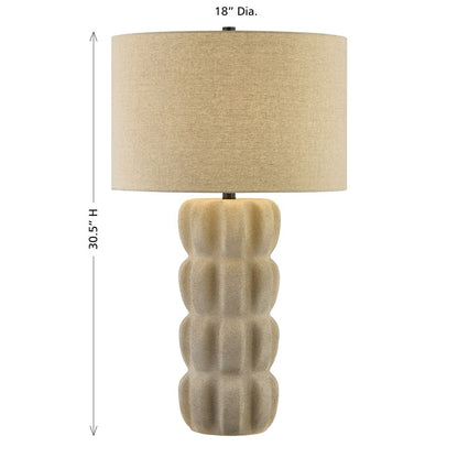 Savoy House Haddington 1 Lt Table Lamp, Beige