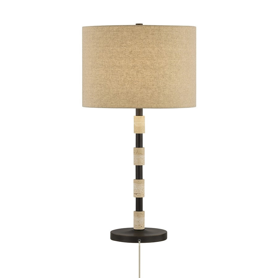 Savoy House Dothan 1 Lt Table Lamp, Beige