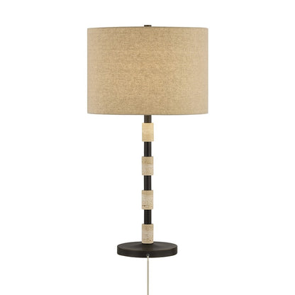Savoy House Dothan 1 Lt Table Lamp, Beige