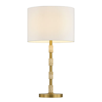 Savoy House Bartow 1 Lt Table Lamp, White